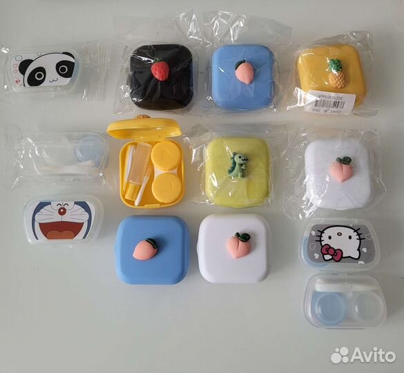 Набор для линз и контейнер для контактных линз