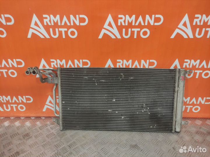 Радиатор кондиционера Skoda Rapid 1 2014-2020