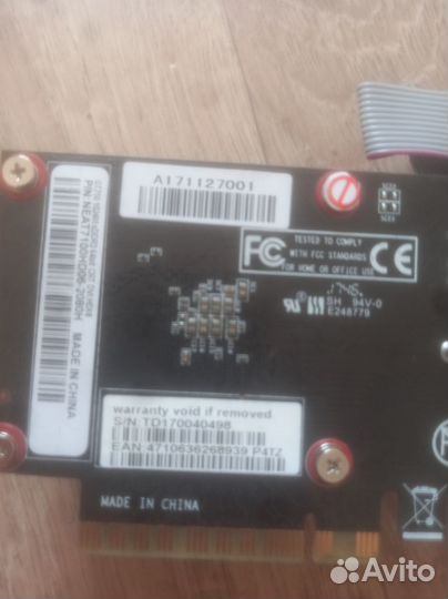 Видеокарта Palit GeForce GT 710 Silent 1GB