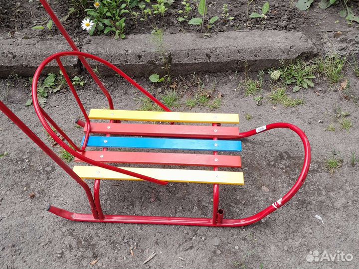 Детские зимние санки