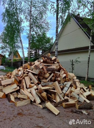 Дрова колотые Осиновые любого объема
