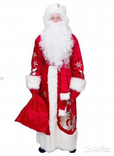 Костюм деда мороза и снегурочки оптом/розница