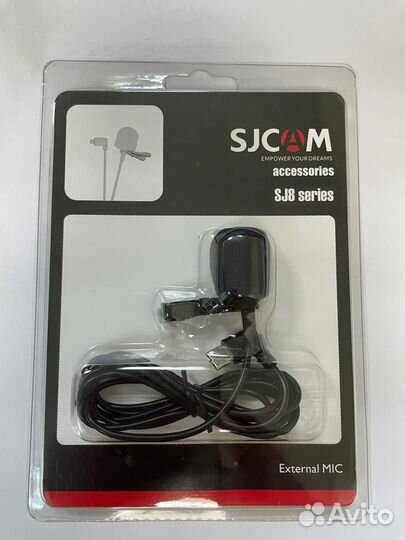Внешний микрофон для sjcam SJ8 Mic SJ8 Plus / SJ8