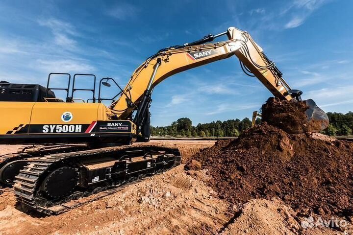 Гусеничный экскаватор Sany SY500H, 2023