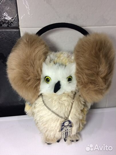 Меховые наушники