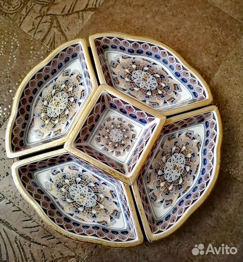 Менажница керамическая