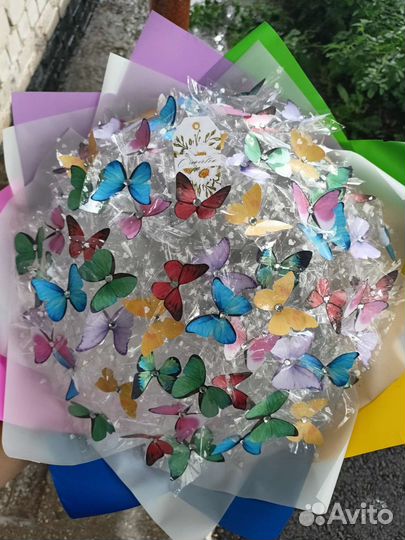Подарочный Букет из бабочек