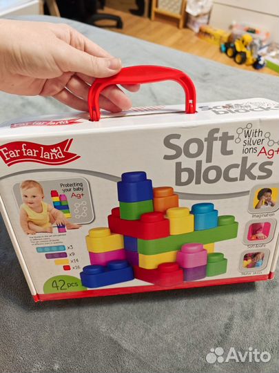 Мягкий конструктор 42 детали