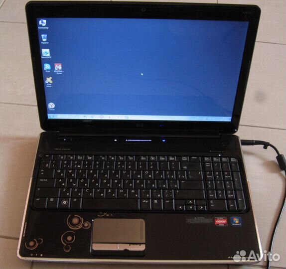 Исправный ноутбук HP dv6-2022er на разбор