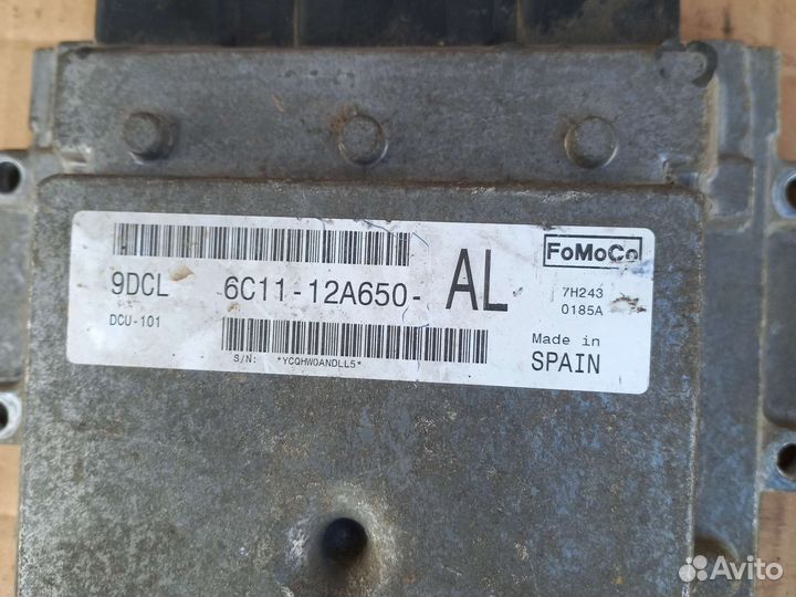 Ford Transit 2,2tdci (06-13) эбу 6C11-12A650-AL