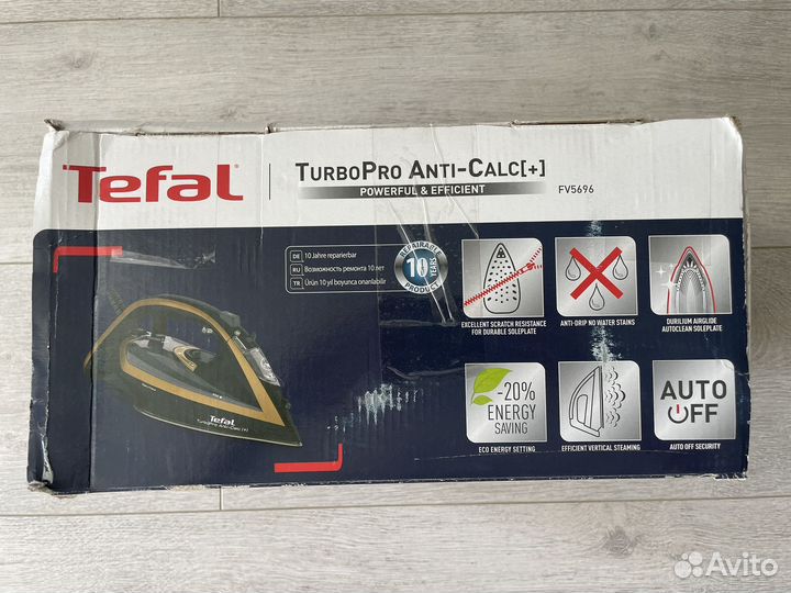 Утюг Tefal Turbo Pro Anti-Calc новый