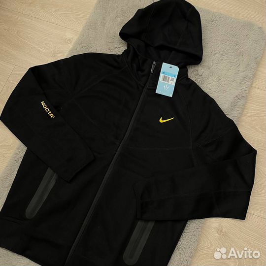 Зип худи Nocta Nike tech чёрного цвета