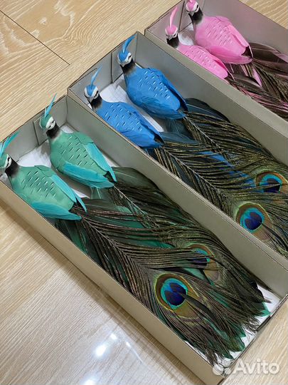 Птица декоративная, павлин, декор, декор для дома