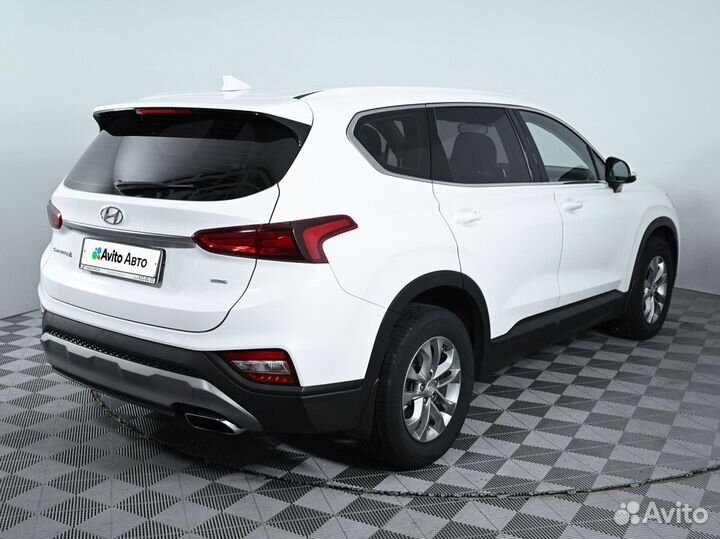 Hyundai Santa Fe 2.4 AT, 2018, 136 654 км