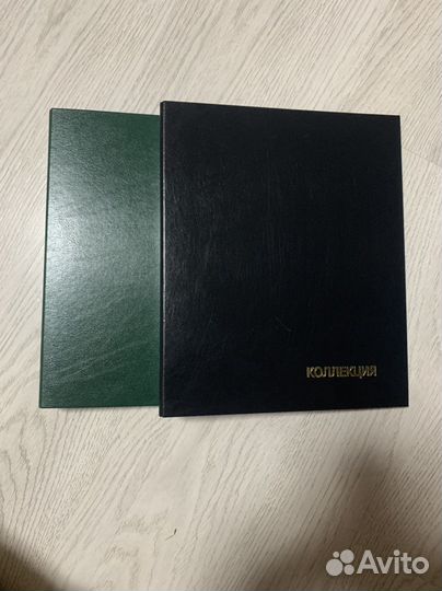 Папки для монет на кольцах