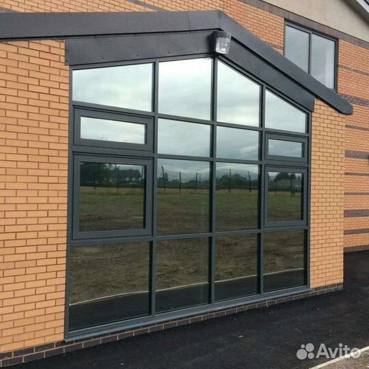 Тонировка стекла окон, балконов, фасадов