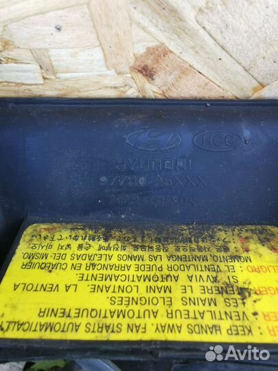 Вентилятор охлаждения hyundai accent