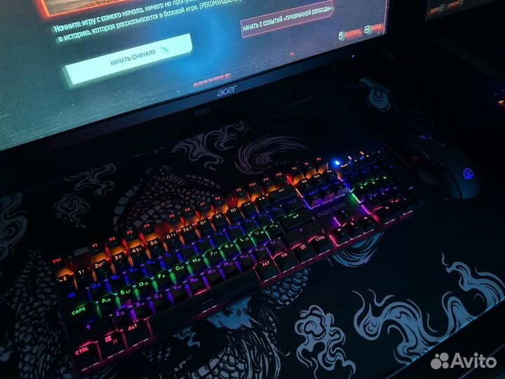 Игровой Мощный пк С Монитором 1660 Super