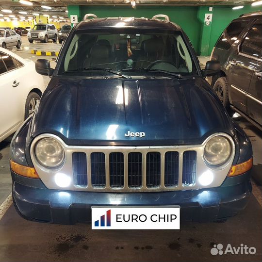 Чип тюнинг Jeep Cherokee 3.7 KJ 210 лс