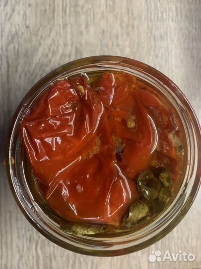 Вяленые помидоры,сливы,болгарский перец