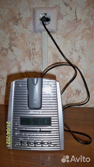 Радиоприёмник-часы AtlantaAT-169