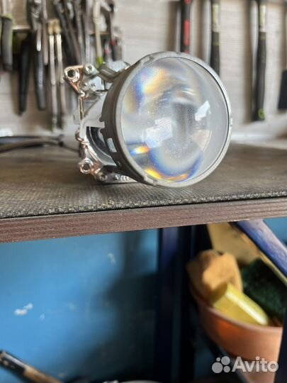 Биксеноновые линзы Audi a4 b7