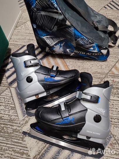 Коньки раздвижные на 33-36 (34-37)