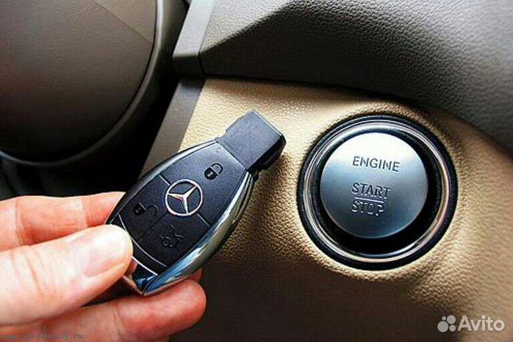 Программирование автоключей на Mercedes