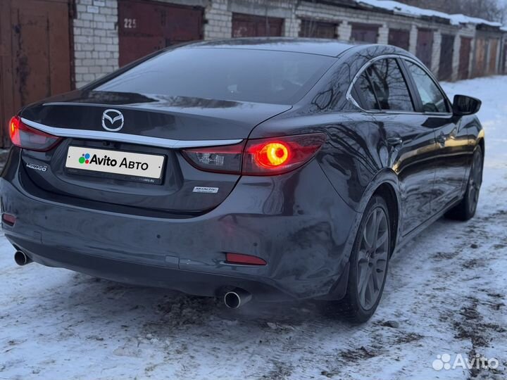 Mazda 6 2.5 AT, 2014, 215 000 км