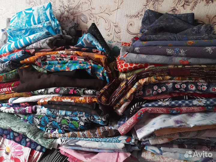 Отрез ткани СССР бязь. Лен. Шерсть. Полотенце