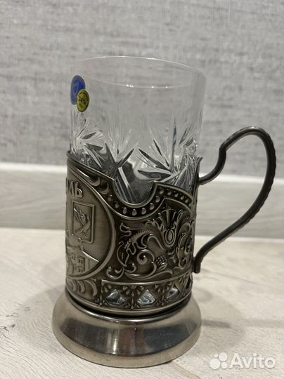 Подстаканник Кольчугинский мельхиор 