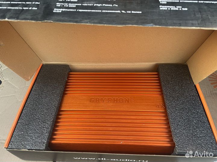 Автомобильный усилитель 4 канала