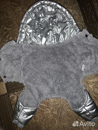 Зимний комбинезон для собаки размер s