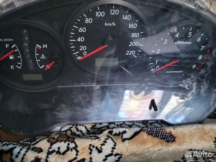 Щиток приборов impreza