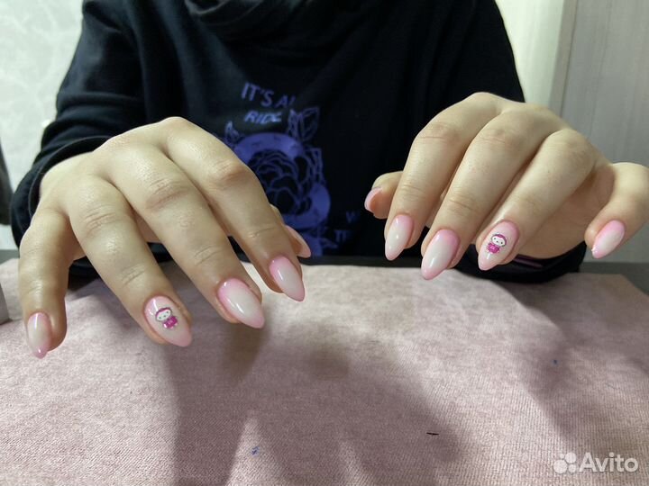 Модель на покрытие,наращивание ногтей