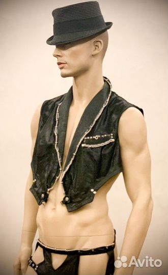 Мужской реалистичный манекен \ Platinum-03