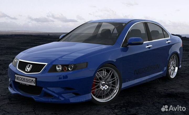 Бампер передний Neo Design Honda Accord 7