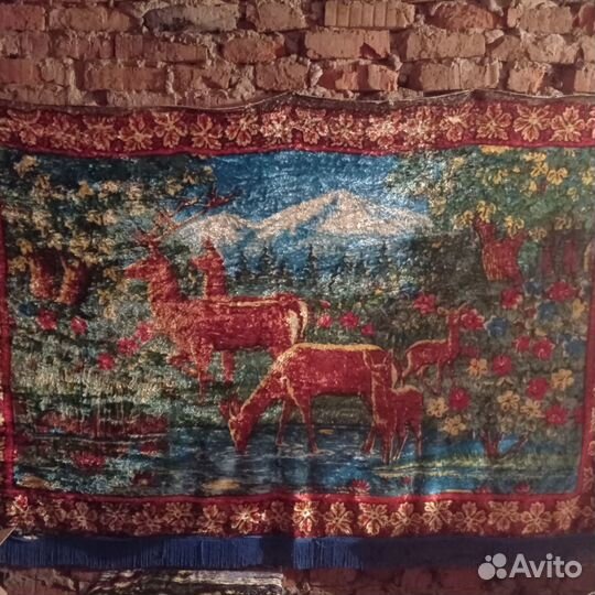 Плюшевый ковер СССР