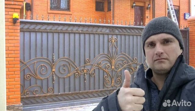 Заборы из Профнастила Ворота Калитки в Красноярске | Услуги | Авито