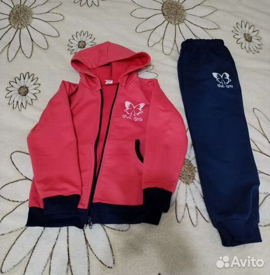 Вещи пакетом на девочку 98-104 см