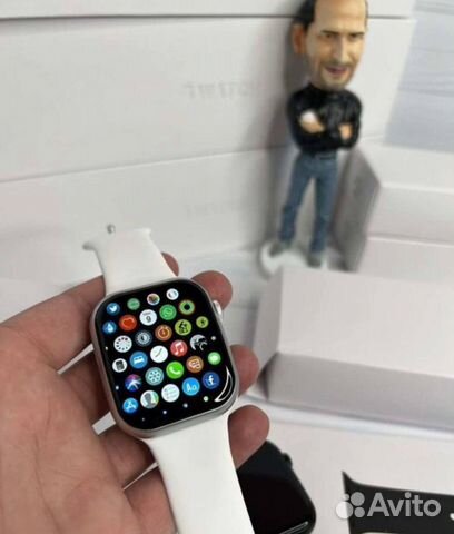 Apple watch 9/8 с яблочком при включений Премиум объявление продам