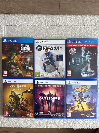 Диски на ps4 ps5