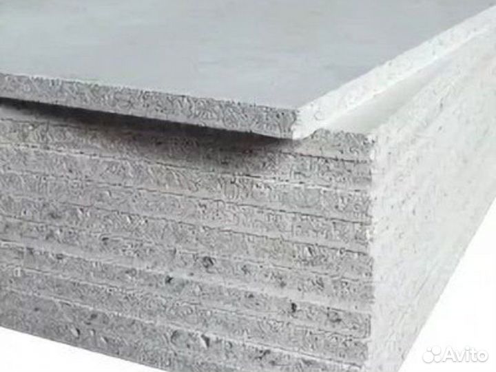 Гипсостружечная плита вл. (гспв) 2500х1250х12 мм