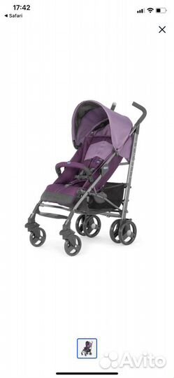 Коляска Chicco Lite Way трость