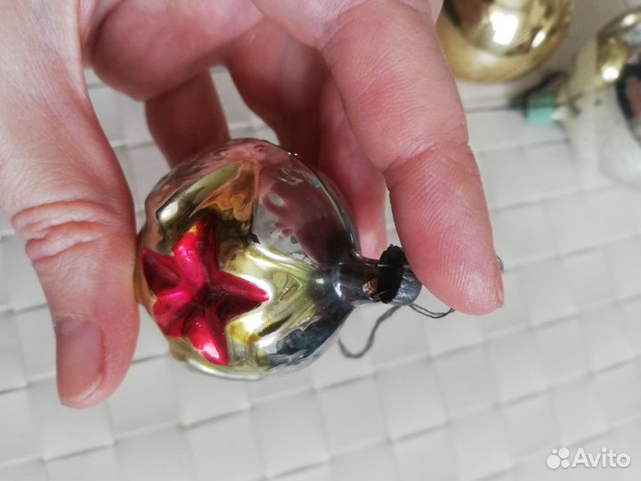 Елочные игрушки СССР одним лотом