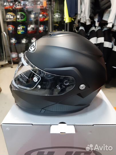 Модулярный шлем HJC C91 semi flat black XL