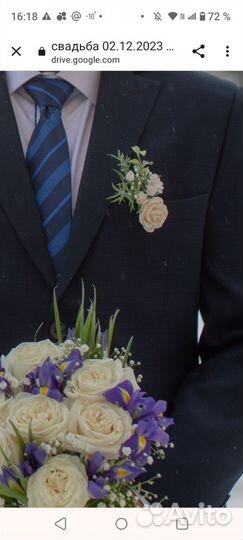 Бутоньерка для жениха