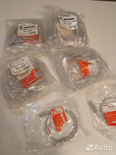 Патч-корд UTP RJ-45 литой серый длина 0,5м
