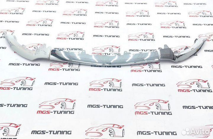 Хром губа GLE-class W166 AMG пакет гле 166