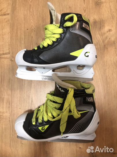 Вратарские коньки 34 размер